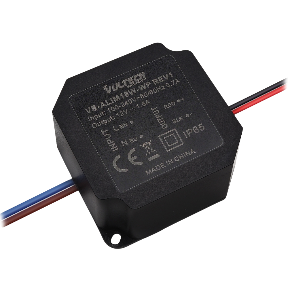 Alimentatore Vultech VS-ALIM18W-WP 12V 1,5A